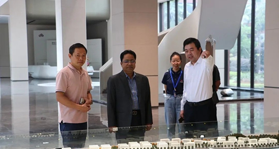孟加拉首都電氣工業(yè)公司董事長訪問安特儀表集團(tuán)